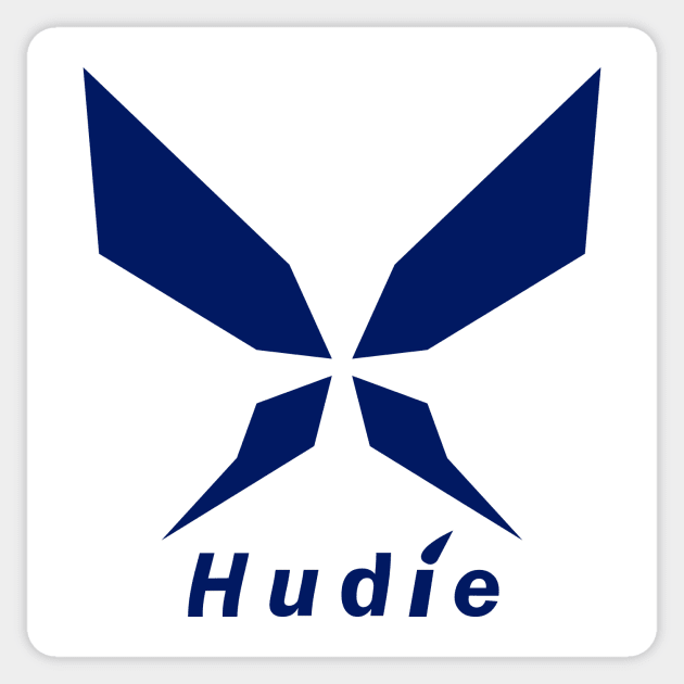 Hudie (blue) Sticker by Jawes